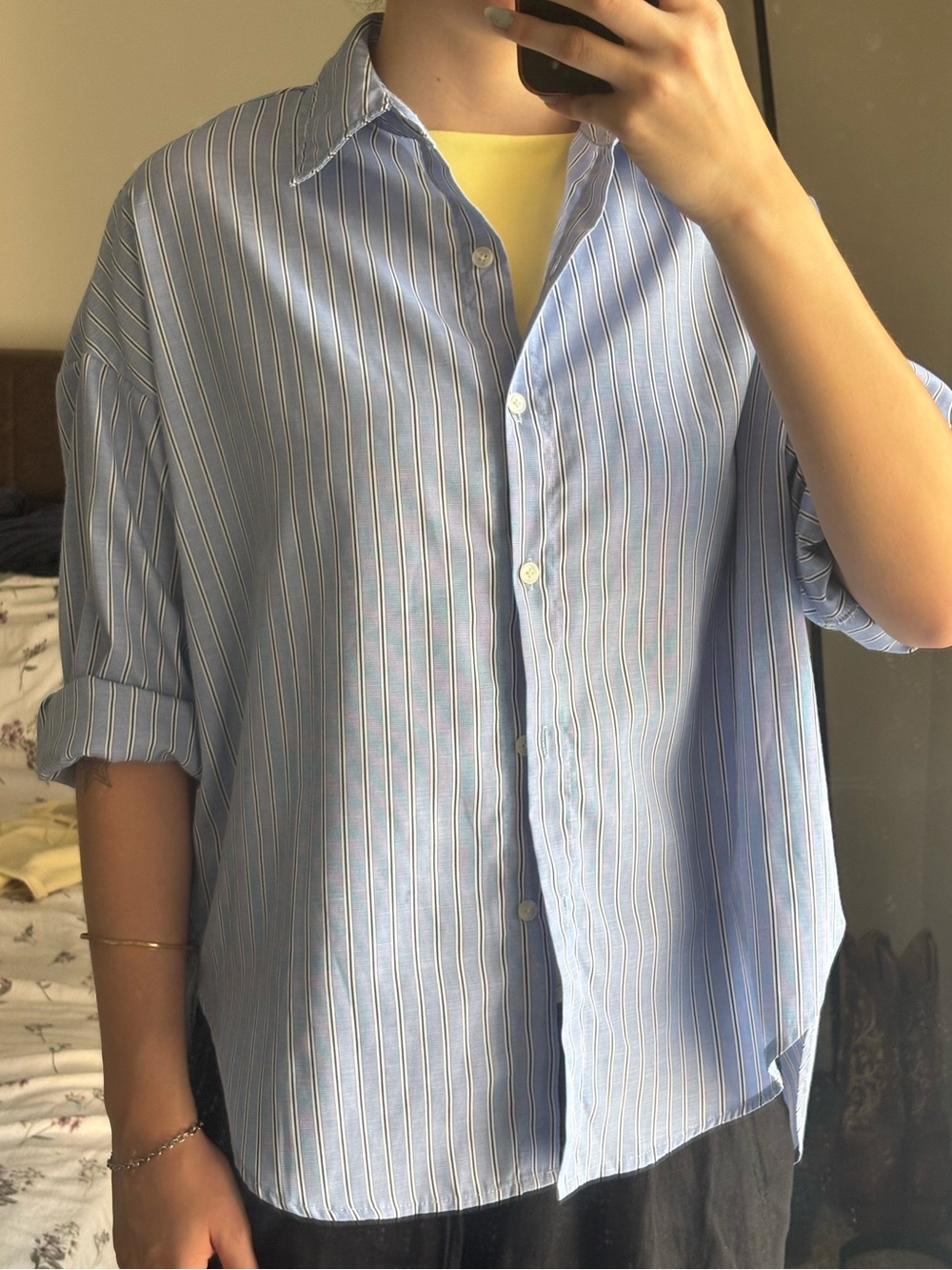 Light Blue Pinstripe Shirt